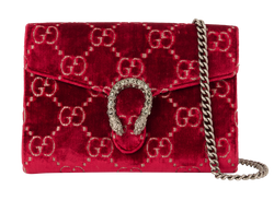 Dionysus Wallet On Chain, Velvet, Red, 0959, DB/S, 2*